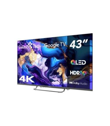 TELEVISIN QLED SMART TECH UHD 43   43QG02V GOOGLE TV