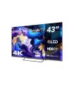 TELEVISIN QLED SMART TECH UHD 43   43QG02V GOOGLE TV