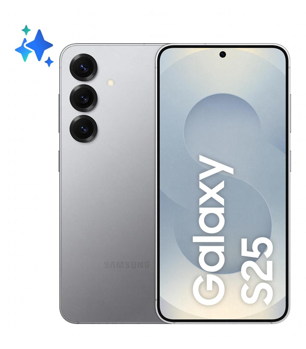 Smartphone Samsung Galaxy S25 12GB  256GB  6.2'  5G  Gris