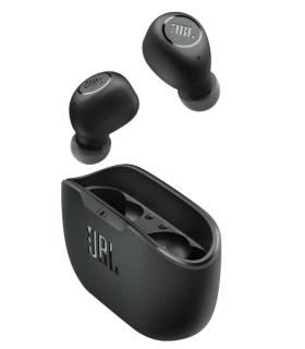 Auriculares Bluetooth JBL Vibe Buds Con Estuche De Carga  Autonoma 8h  Negros
