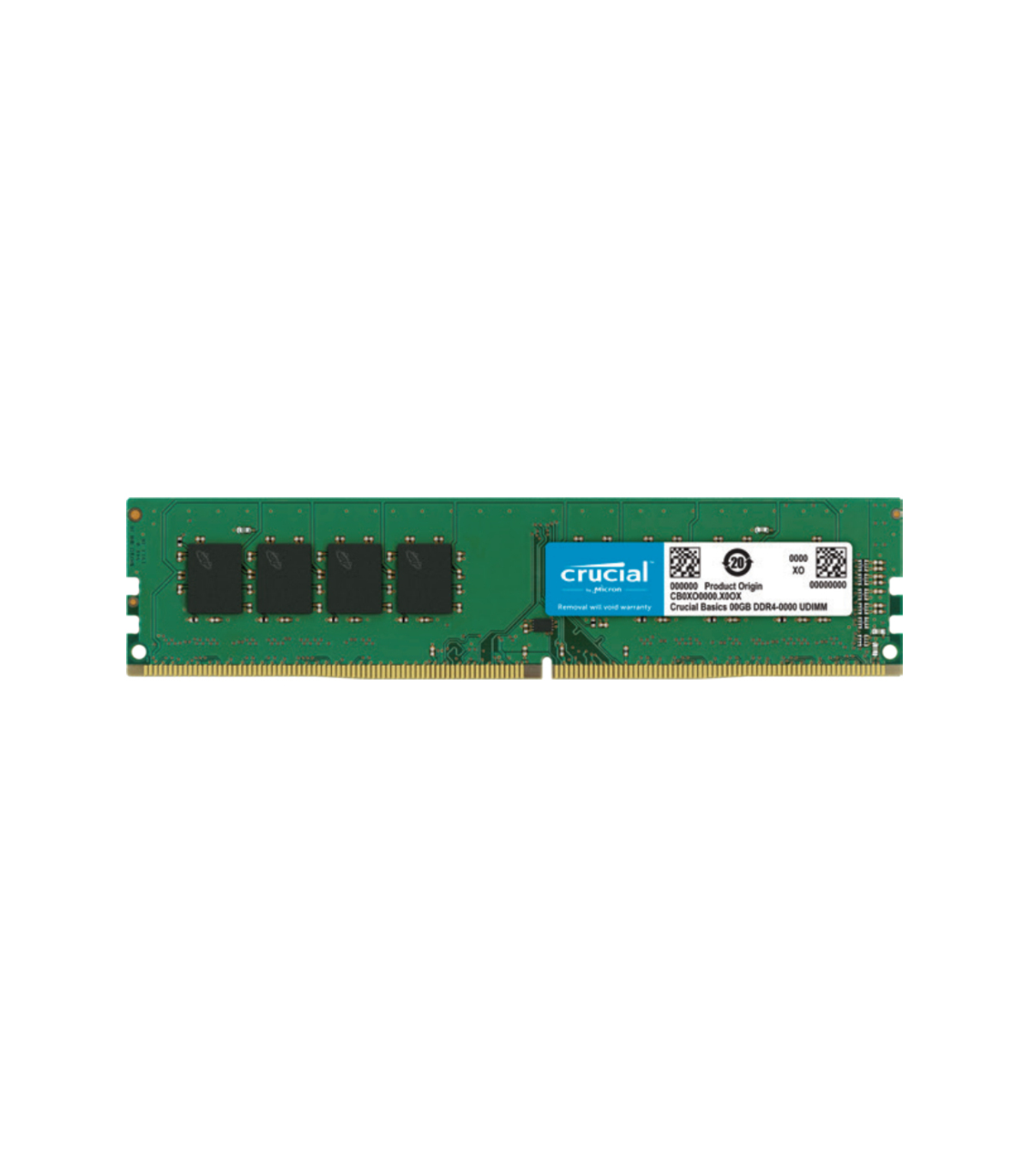 DDR4 MEMORIA CRUCIAL 8 GB DDR4 3200 MT/S