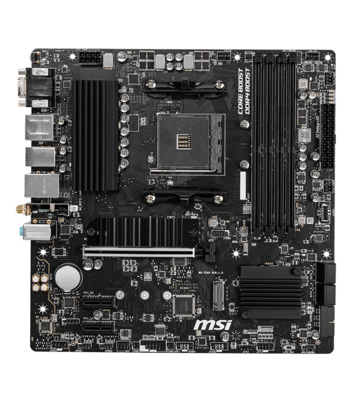 MSI Placa Base B550M PRO-VDH WIFI MATX AM4
