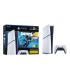 Consola Sony Playstation 5 - PS5 Slim Digital 825GB  Incluye Mando Dual Sense Y Blunde Fortnite Flowering Chaos  Chassis E