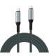 EWENT Cable USB 4 Gen 3 TipoC Macho A Macho 1m