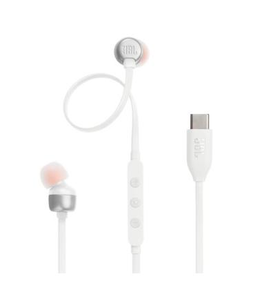Auriculares Intrauditivos JBL Tune 310C  Con Micrfono  Blancos