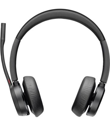 Auriculares Inalmbricos Poly Voyager 4320 para Microsoft Teams + Adaptador BT700/ con Micrfono/ Bluetooth/ Negros