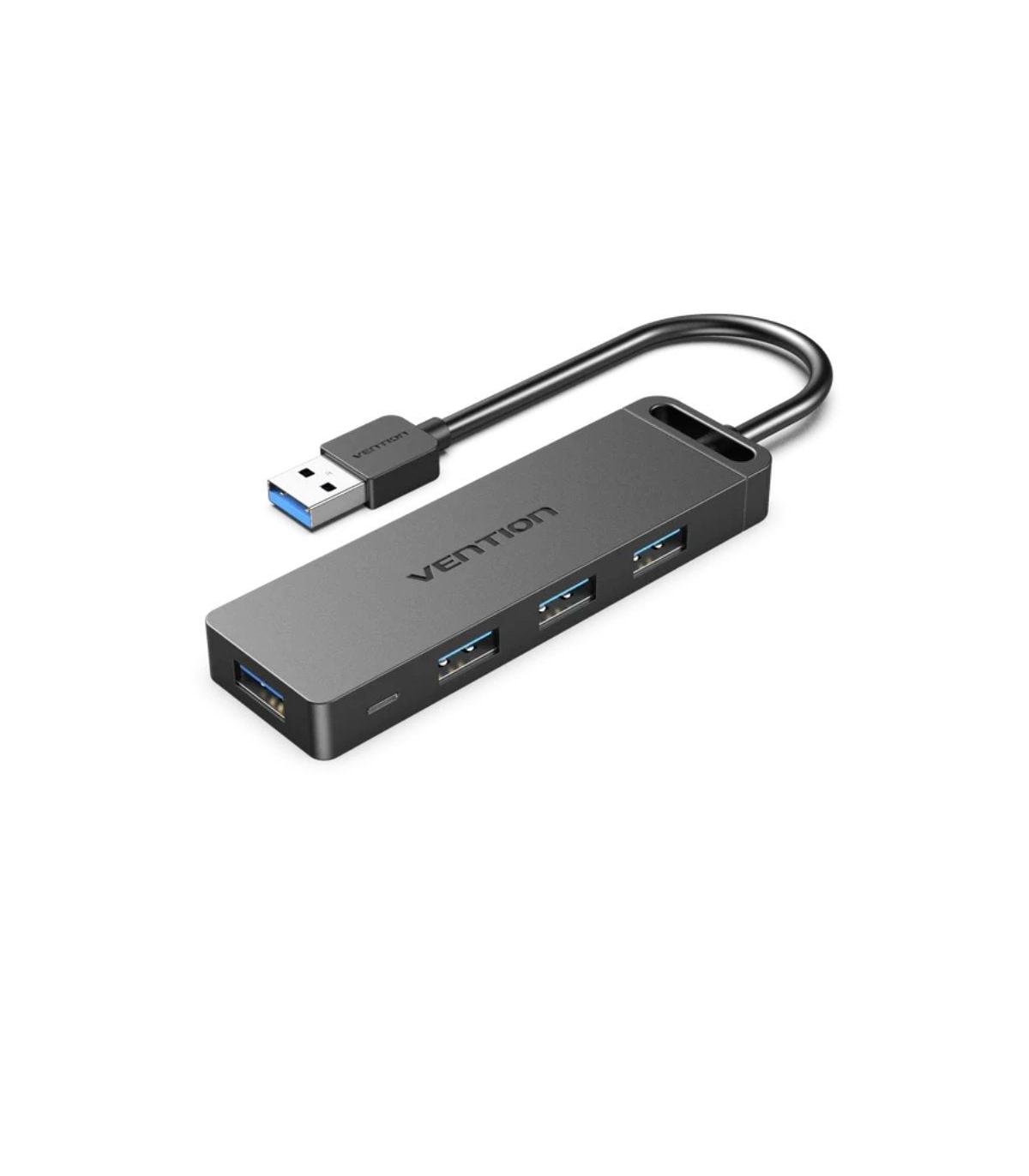 Hub USB 3.0 Vention CHLBD/ 4xUSB/ MicroUSB PD/ 50cm