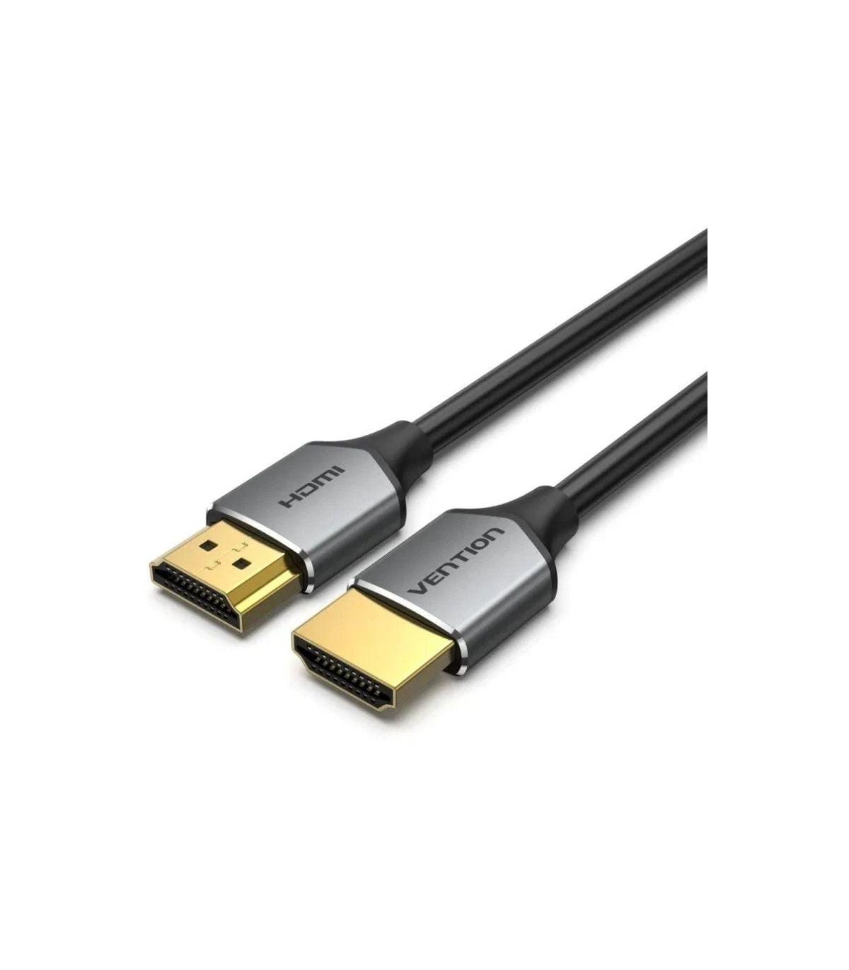 Cable HDMI 2.0 4K Vention ALEHI/ HDMI Macho - HDMI Macho/ 3m/ Gris