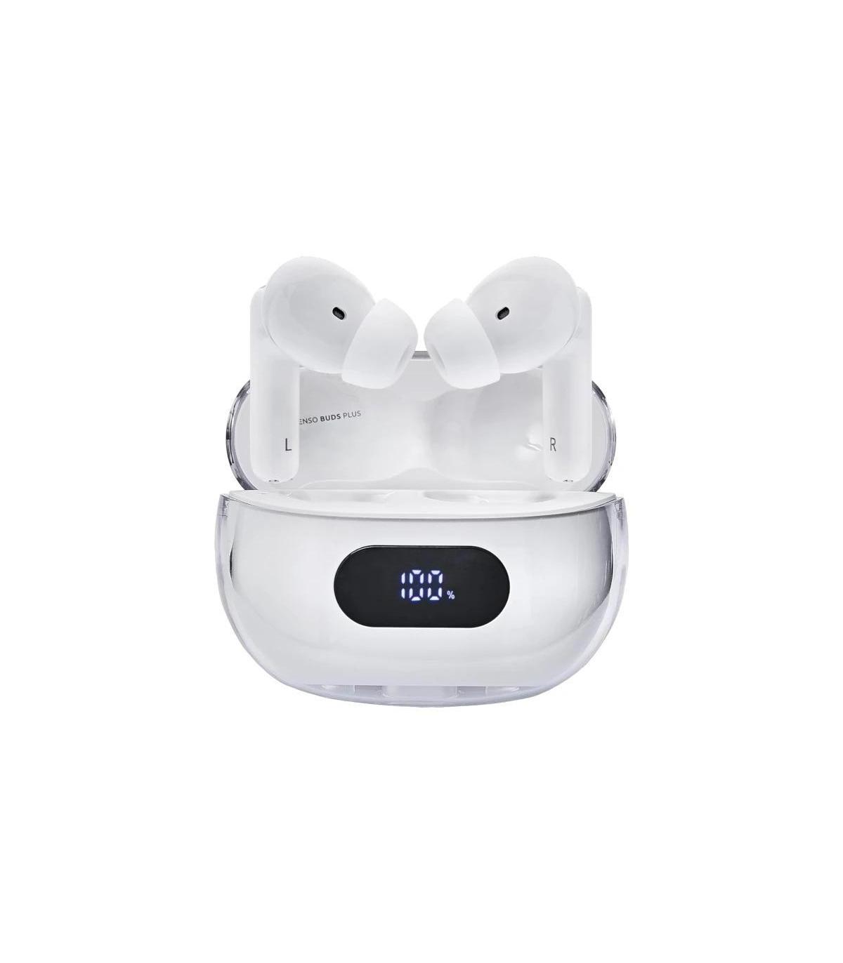Intenso | Buds Plus Auriculares TWS ANC+ENC| Blanc