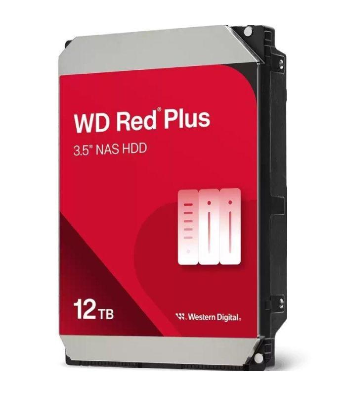 Disco Duro Western Digital WD Red Plus NAS 12TB/ 3.5\'/ SATA III/ 512MB