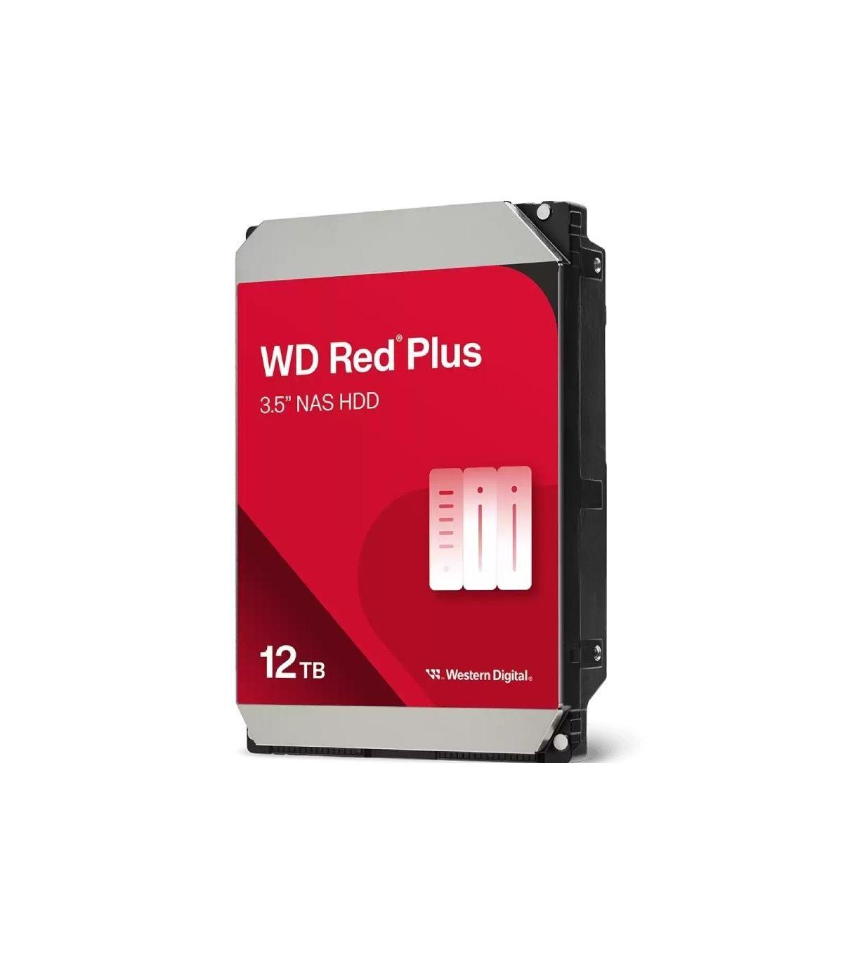 Disco Duro Western Digital WD Red Plus NAS 12TB/ 3.5\'/ SATA III/ 512MB