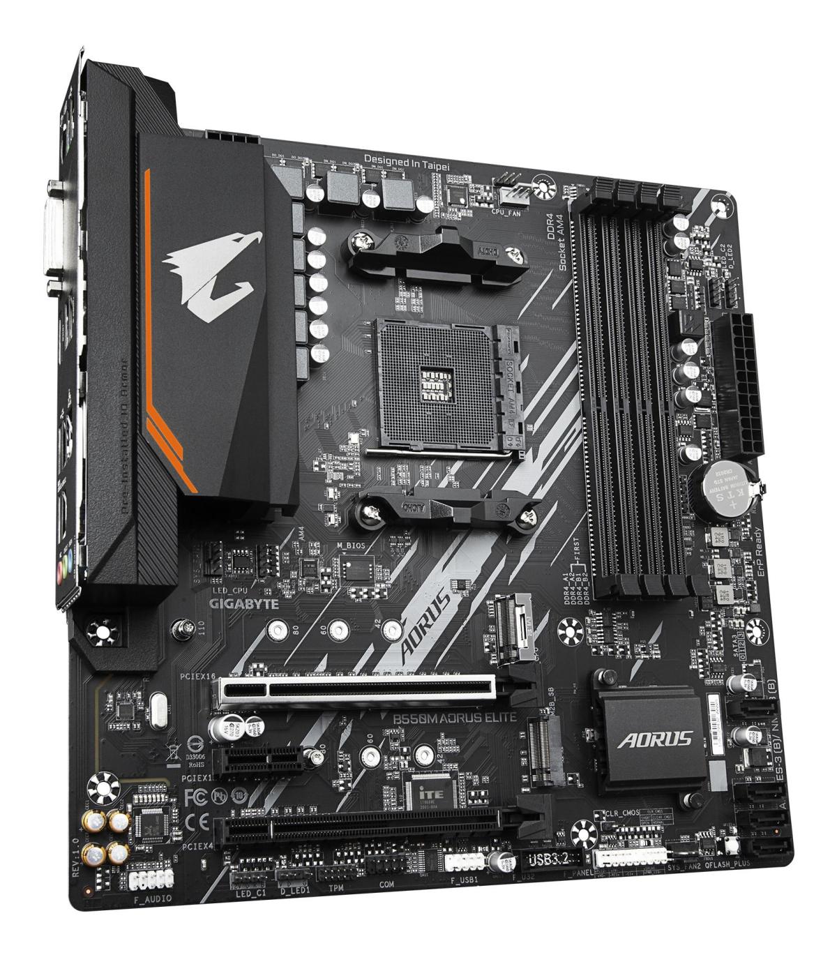 PB AMD SAM4 GIGABYTE B550M AORUS ELITE 4DDR4 HDMI PCIE3.0 USB MATX