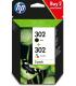 HP 302 CARTUCHO DE TINTA NEGRO+TRICOLOR HP302
