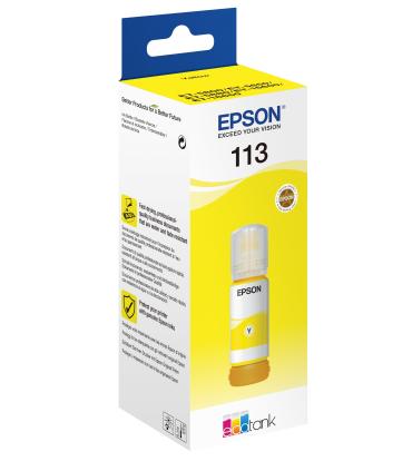 Epson Botella Tinta Ecotank 113 Amarillo