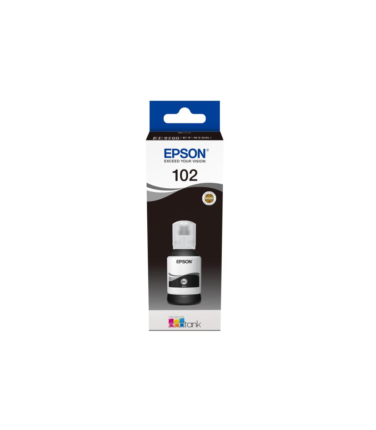 Epson Botella Tinta Ecotank 102 Negro