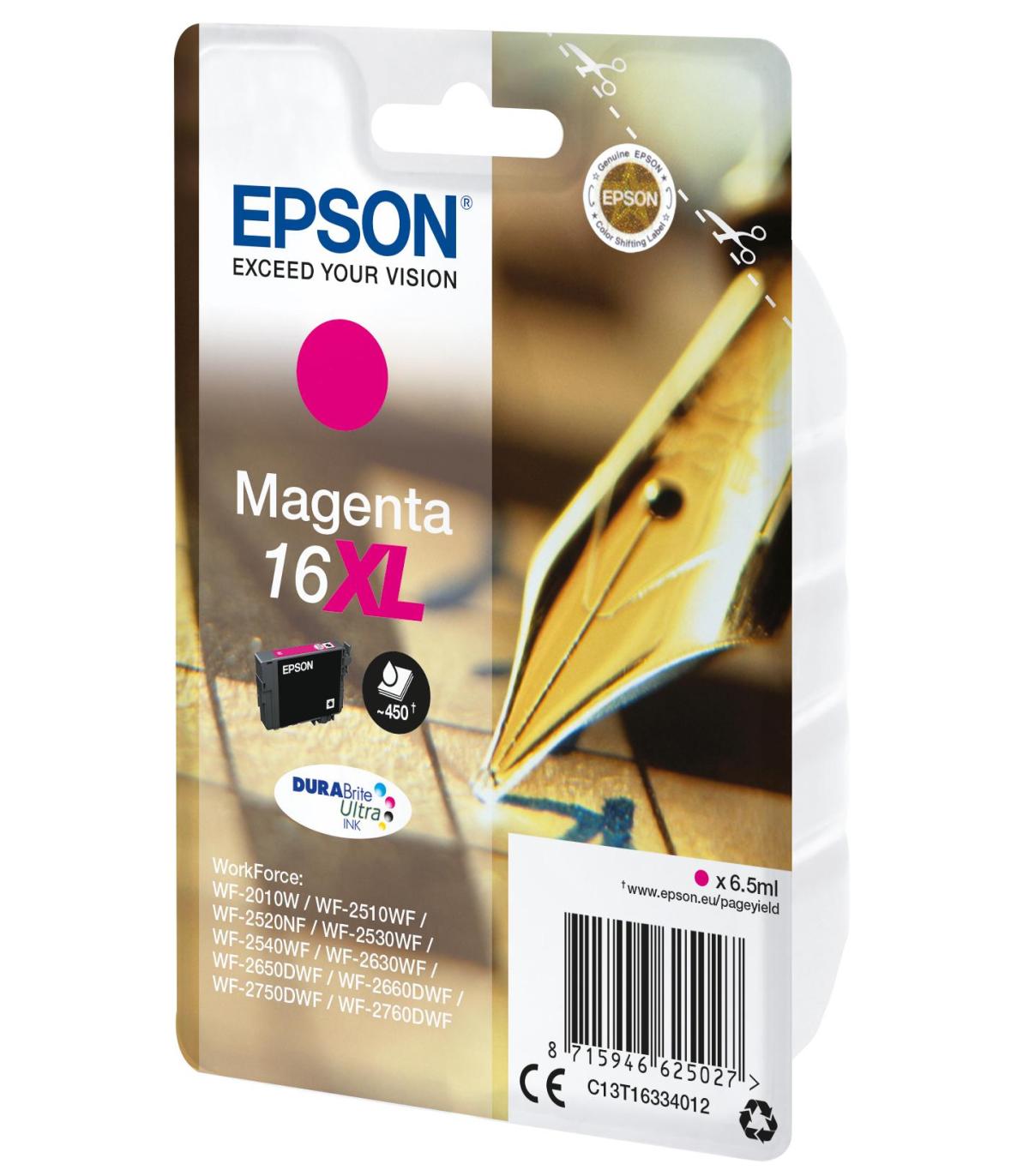 Epson Cartucho T1633XL Magenta