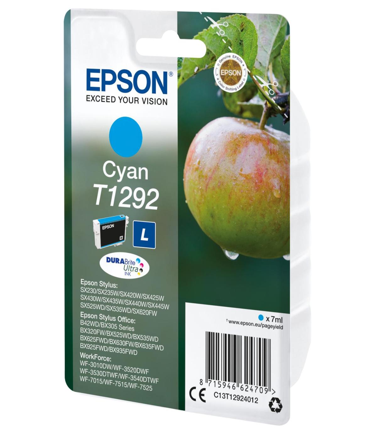 Epson Cartucho T1292 Cyan