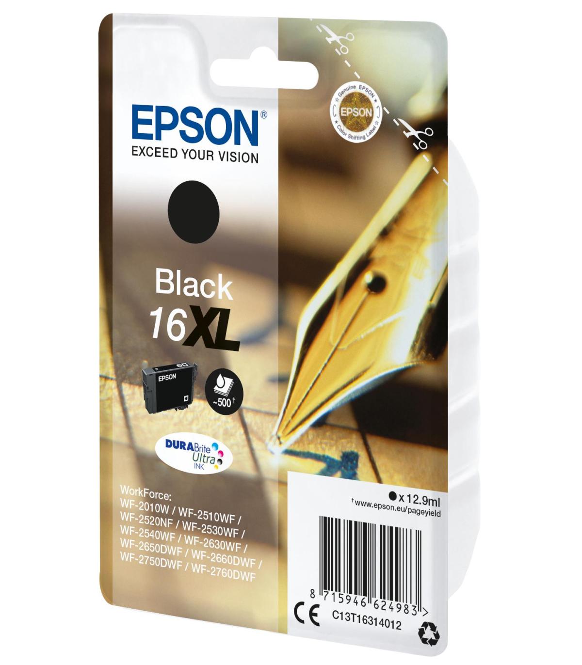 Epson Cartucho T1631XL Negro