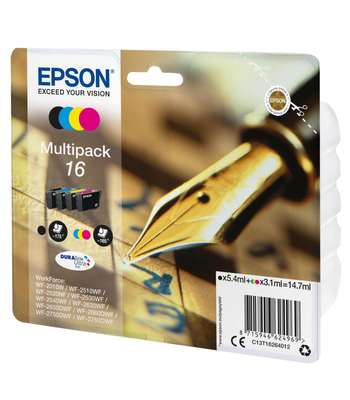 Epson Cartucho Multipack T16