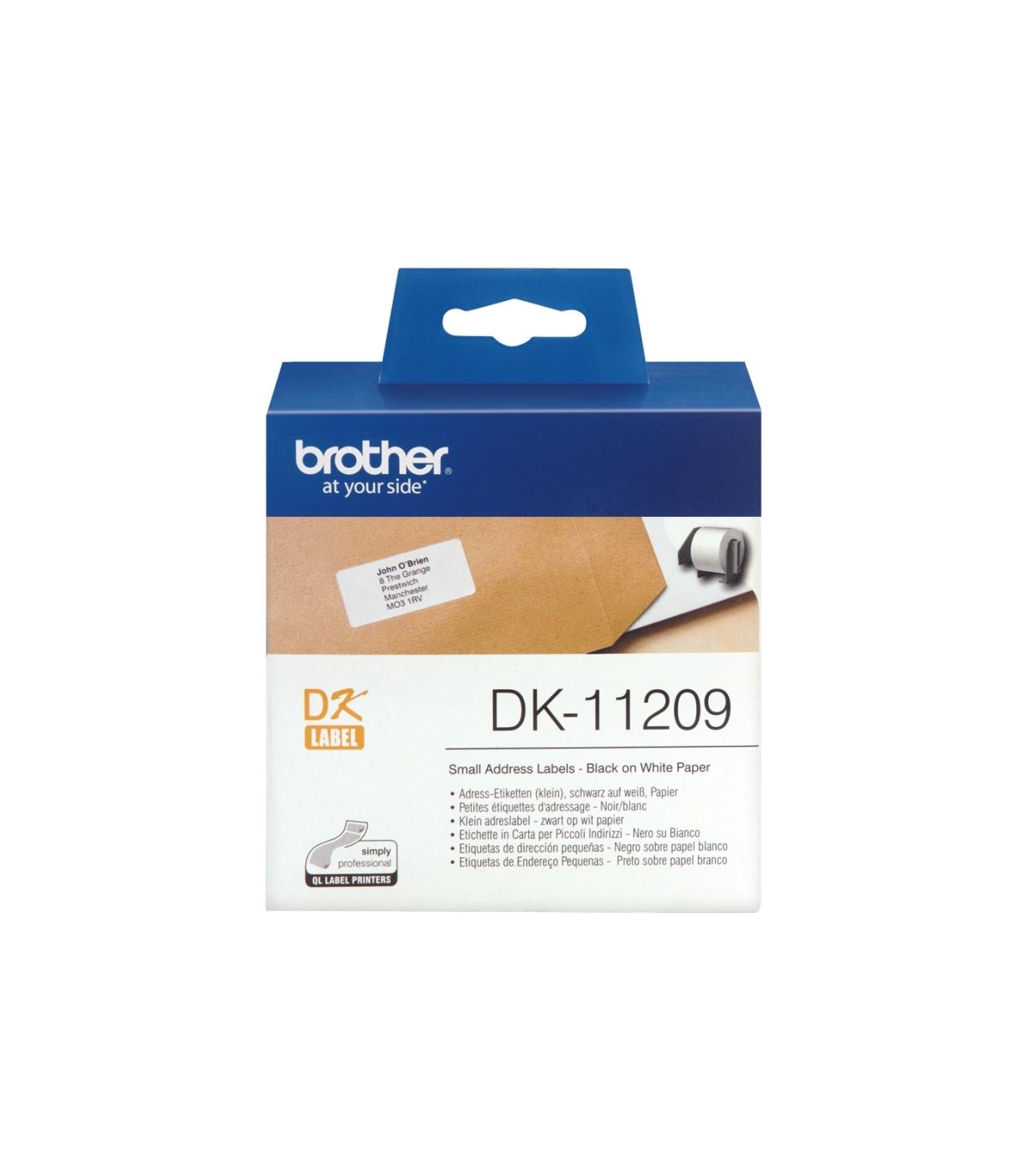 Brother Etiquetas DK11209 Direccin 29x69 mm 800 u