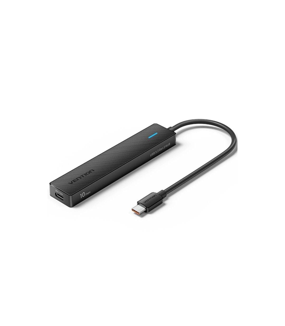Hub USB Tipo-C 3.2 Vention CHYBB/ 2xUSB Tipo-C 3.2/ 2xUSB 3.2/ 1xUSB Tipo-C/ 15cm
