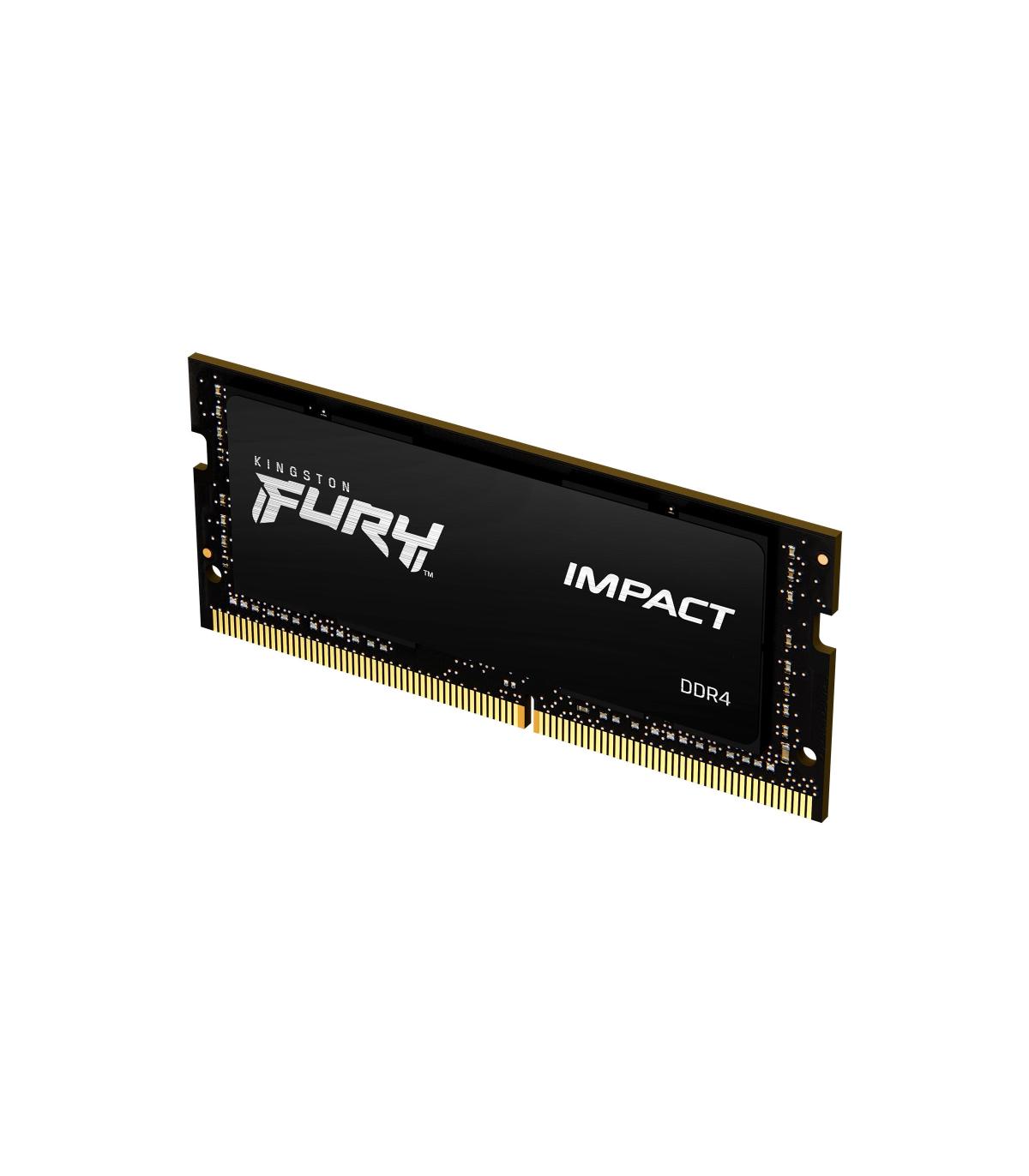 Memoria RAM Kingston FURY Impact 32GB  DDR4  3200MHz  1.2V  CL20  SODIMM