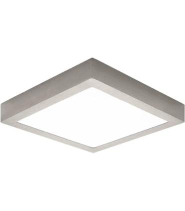 Downlight Iglux SUP-102418-NS/ Cuadrado/ 220x220x35mm/ Potencia 18W/ 1540 Lmenes/ 3000K/ Nquel