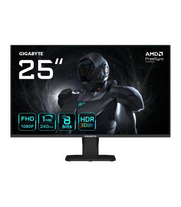 GIGABYTE GS25F2A Monitor Gaming 25" FHD - 1920 X 1080, 240Hz, 1ms, 300 Cd m, Display HDR 10, HDMI 2.0, DisplayPort 1.4