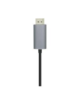 CABLE CONVERSOR AISENS USB-C A DISPLAYPORT 4K60HZ NEGRO 1.8M
