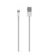 CABLE LIGHTNING A USB 2.0 LIGHTNING-M-USB A-M BLANCO 0.5M AISENS A102-0542