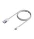 CABLE LIGHTNING A USB 2.0 LIGHTNING-M-USB A-M BLANCO 0.5M AISENS A102-0542