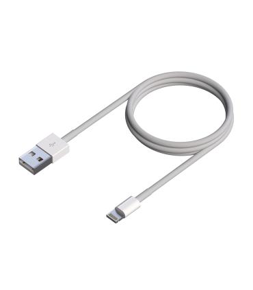 CABLE LIGHTNING A USB 2.0 LIGHTNING-M-USB A-M BLANCO 0.5M AISENS A102-0542