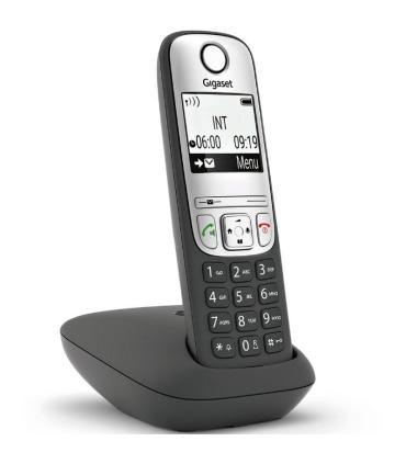 Telfono Inalmbrico Gigaset A690/ Negro