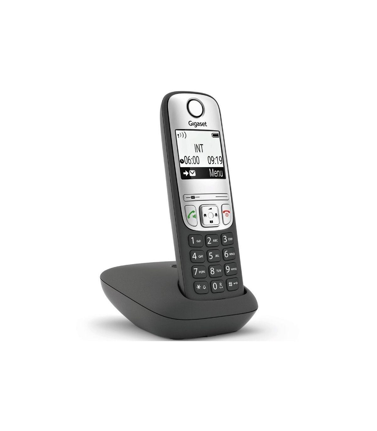 Telfono Inalmbrico Gigaset A690/ Negro