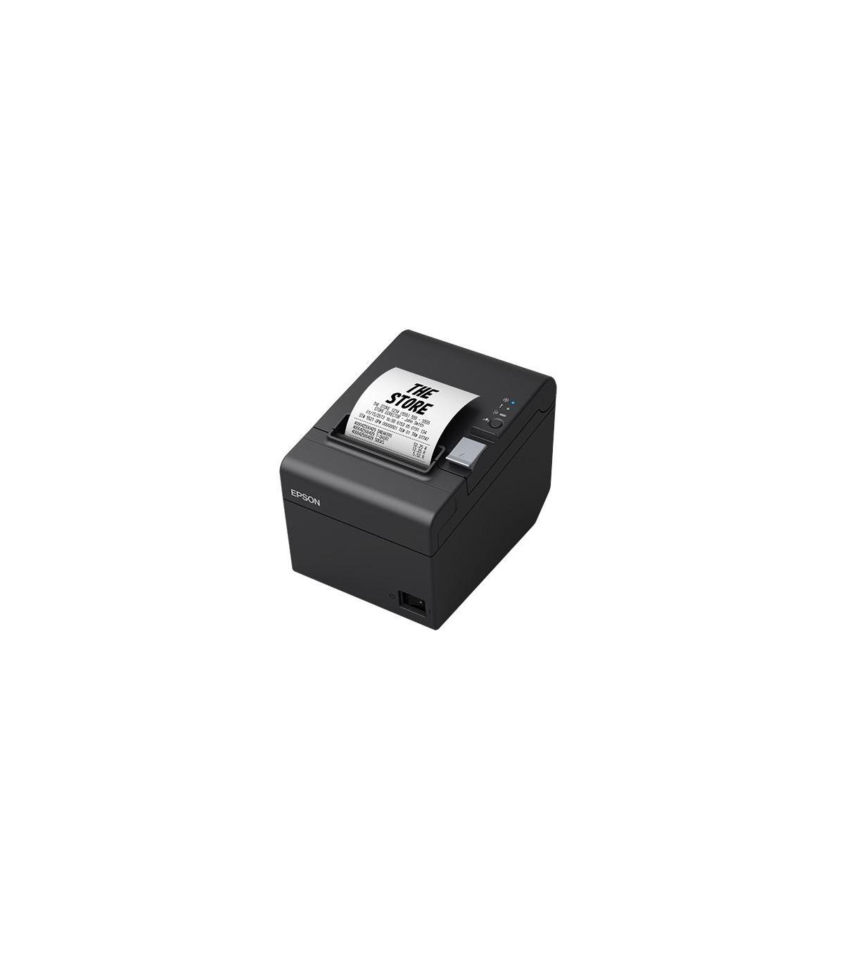 Impresora De Tickets Epson TM-T20III  Trmica  Ancho Papel 80mm  USB-RS232  Negra