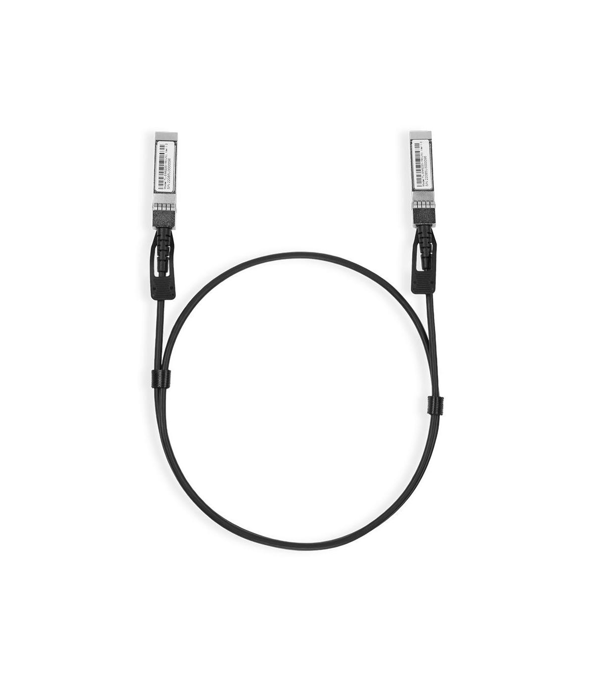 TP-Link TL-SM5220-1M Cable De Fibra Optica SFP+ DAC Negro