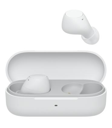 Auriculares Bluetooth Sony WF-C510 Con Estuche De Carga  Autonoma 5h  Blancos