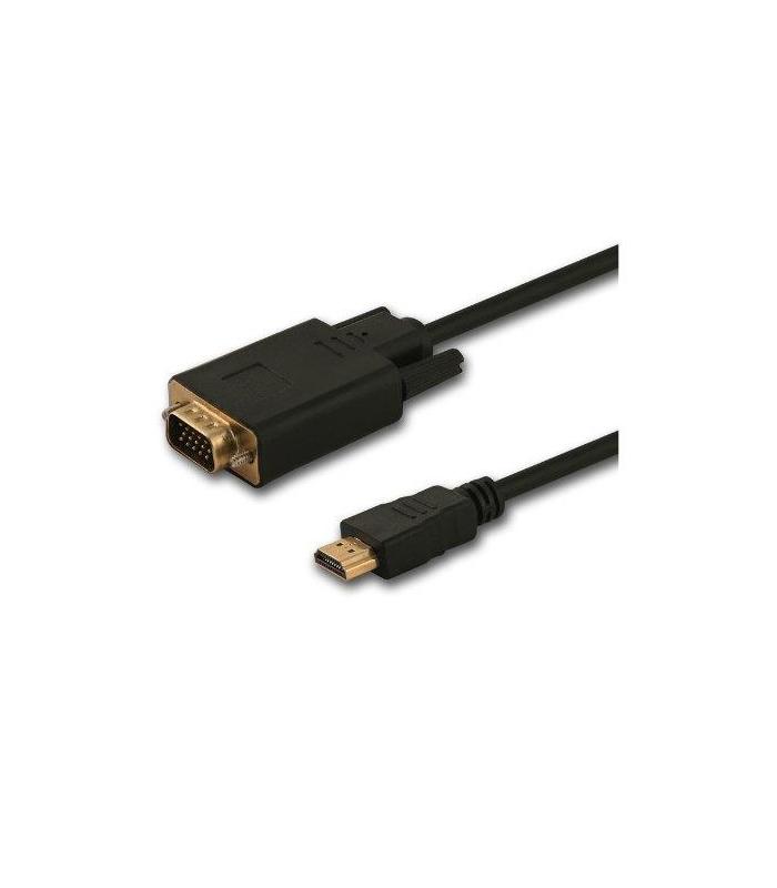CABLE HDMI A VGA 1.8M SAVIO CL-103 M/M