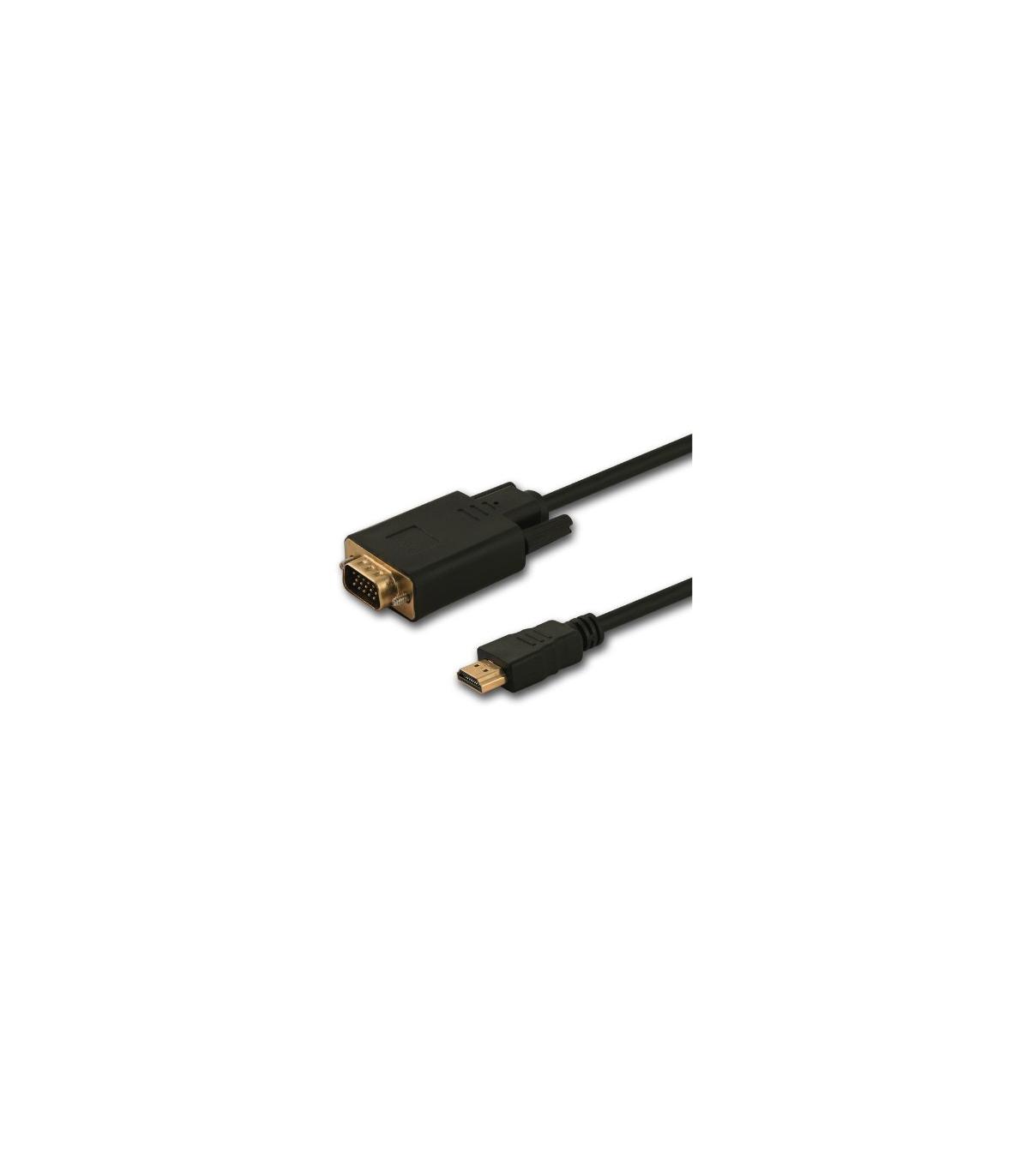CABLE HDMI A VGA 1.8M SAVIO CL-103 M/M