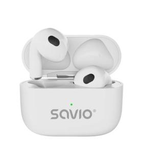 AURICULARES INALAMBRICOS SAVIO TWS-01 PRO WHITE