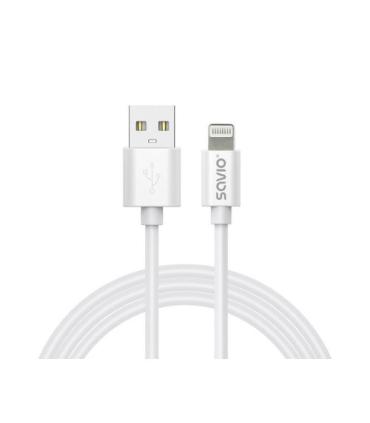 CABLE USB-A-LIGHTNING SAVIO CL-192
