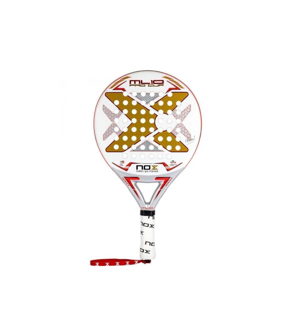 Pala de Pdel NoxSport ML10 Pro Cup 2023/ Blanca