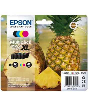 PACK DE CARTUCHOS 4 COLORES (CMYBK) EPSON 604XL
