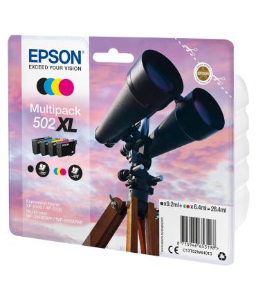 PACK DE CARTUCHOS 4 COLORES (CMYK) EPSON 502XL