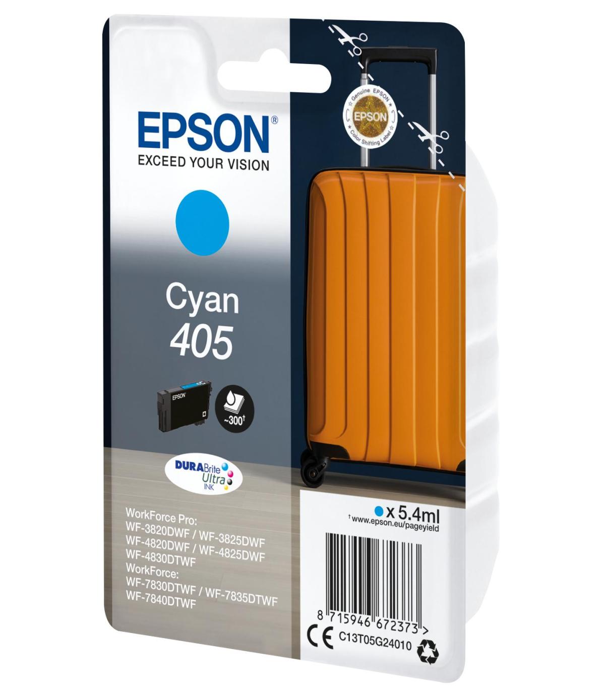 CARTUCHO CIAN DURABRITE EPSON 405