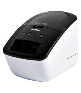 Impresora de Etiquetas Brother QL-700/ Trmica/ Ancho etiqueta 62mm/ USB/ Blanca y Negra