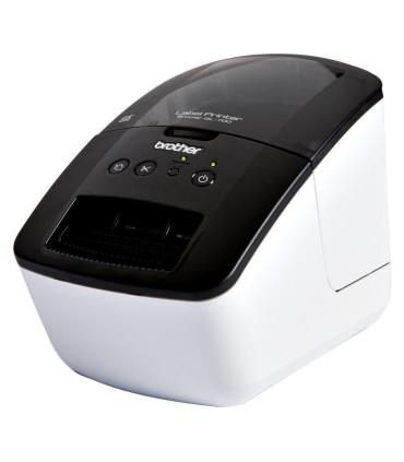 Impresora de Etiquetas Brother QL-700/ Trmica/ Ancho etiqueta 62mm/ USB/ Blanca y Negra
