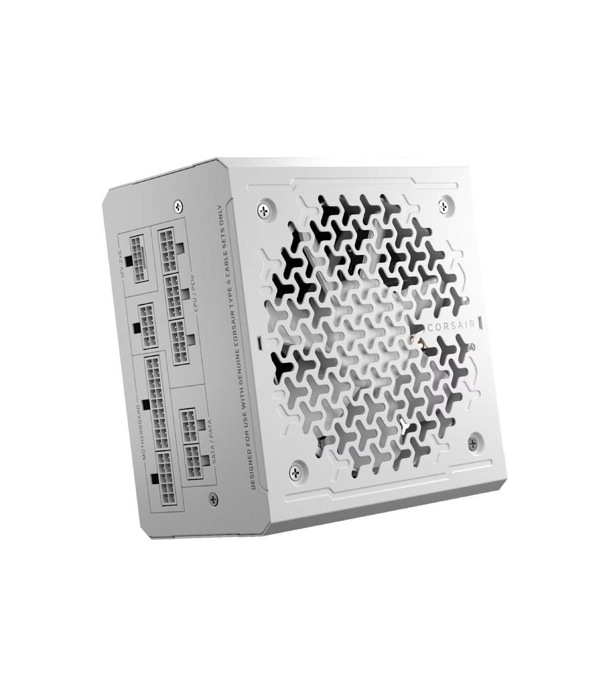 Fuente de Alimentacin Corsair RM1000/ 1000W/ Ventilador 12cm/ Cybenetics Gold/ Blanca