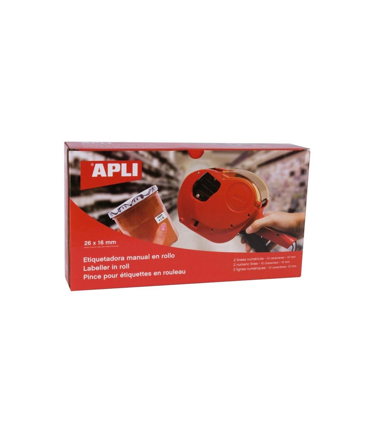 Etiquetadora Apli 101419 para Rollo de 26 x 16mm