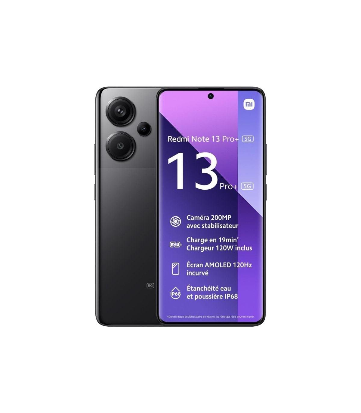 Smartphone Xiaomi Redmi Note 13 Pro+ 12GB/ 512GB/ 6.67\'/ 5G/ Negro